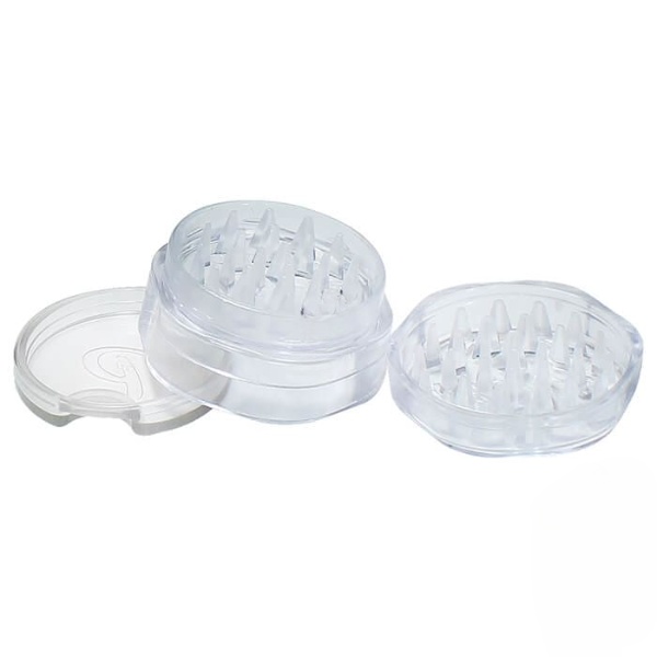 dichavador de policarbonato papelito cristal transparente 3 partes