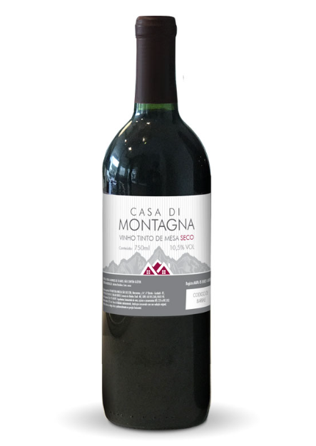 Vinho Casa di Montagna Tinto Seco 750 ml