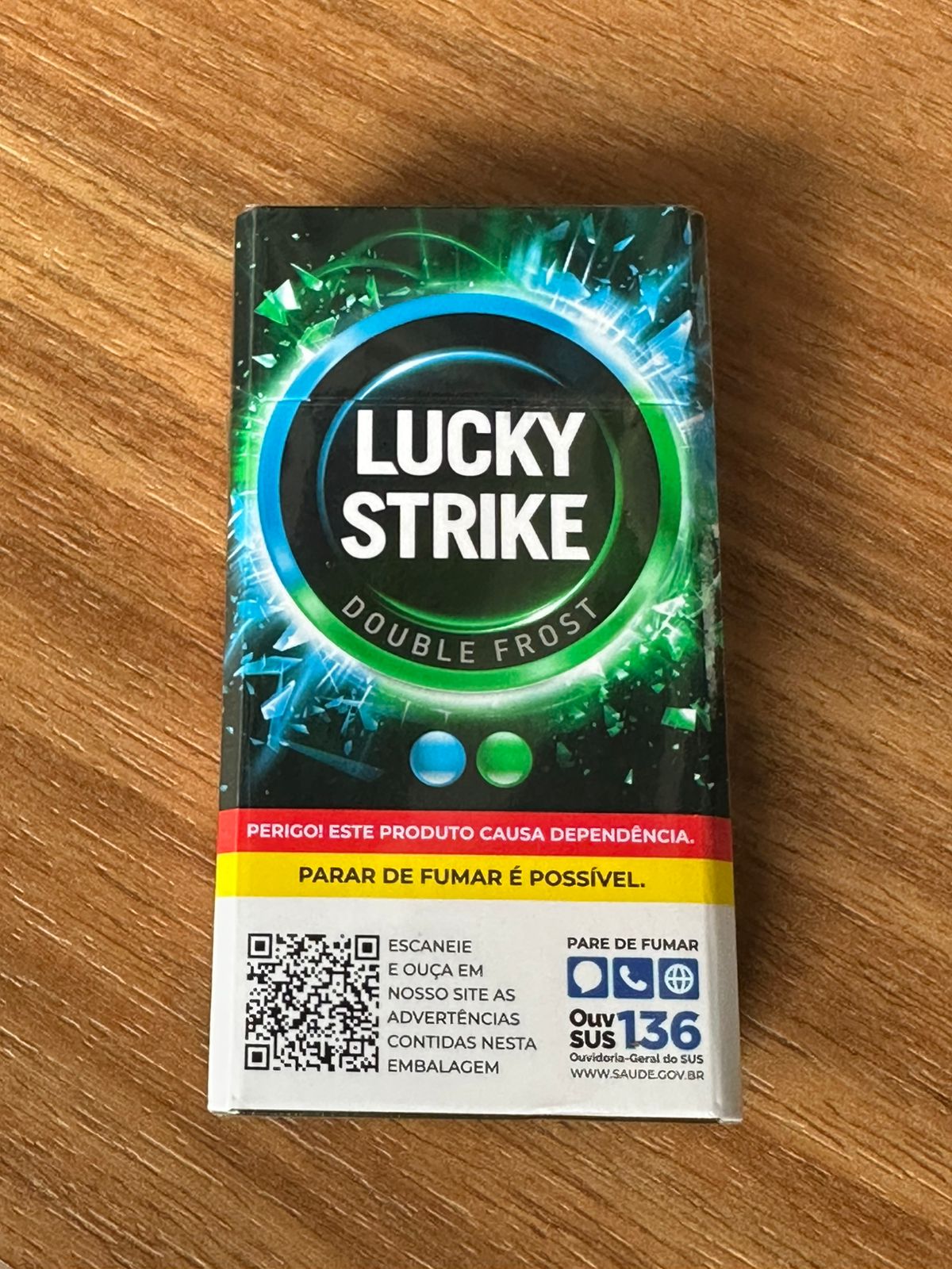 Cigarro Lucky Strike Double Frost