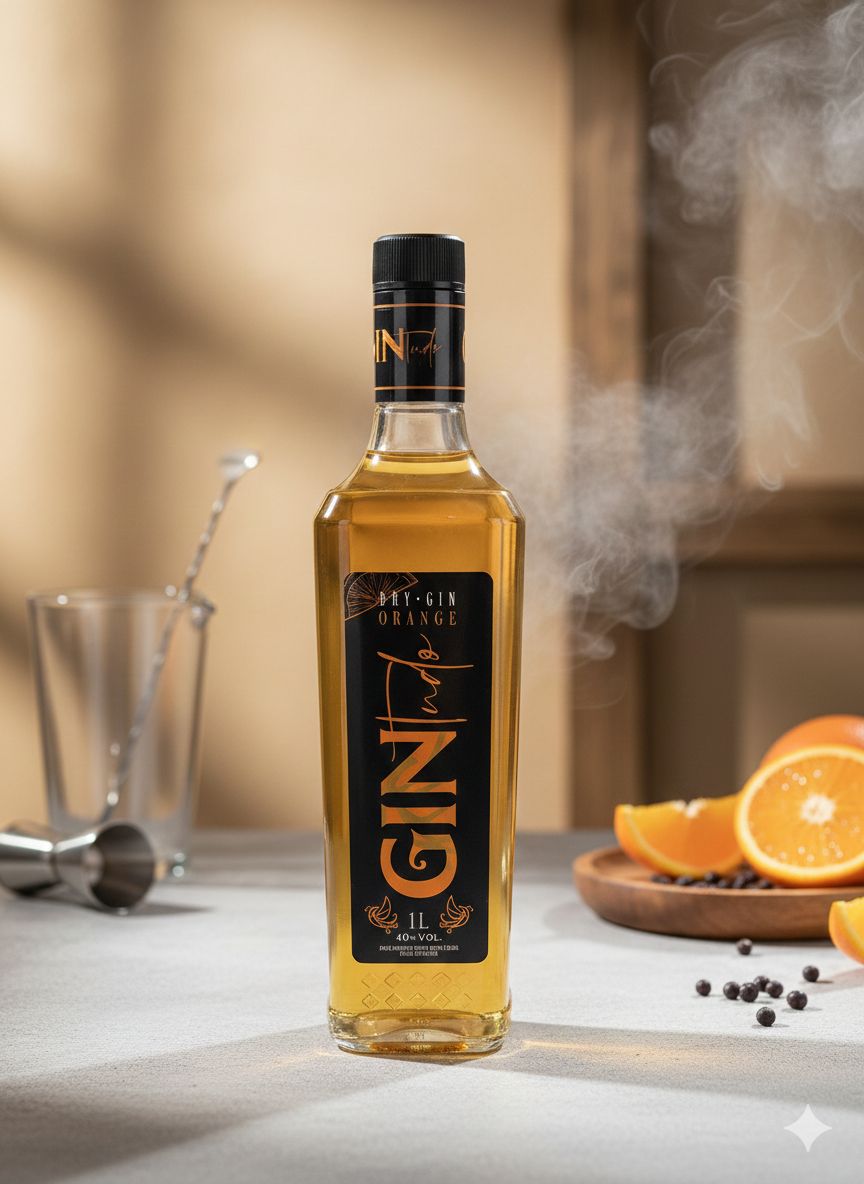 Gin Tudo Orange 1l