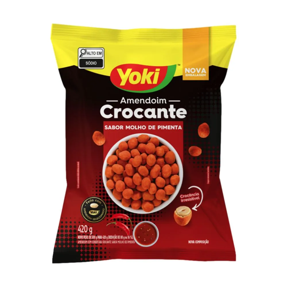 Amendoim Sabor Molho de Pimenta 420g