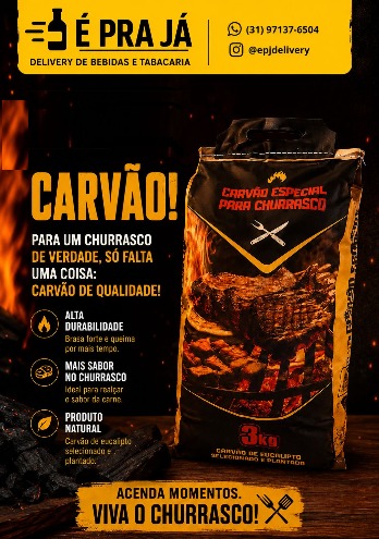Carvão 3kg